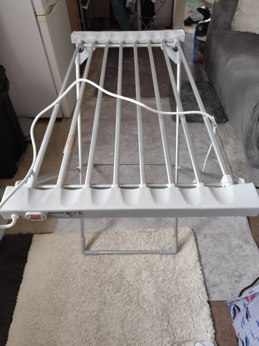 Daewoo heated clothes airer - heated,