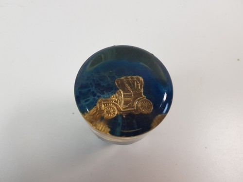 Resin gear shift knob vintage - resin,