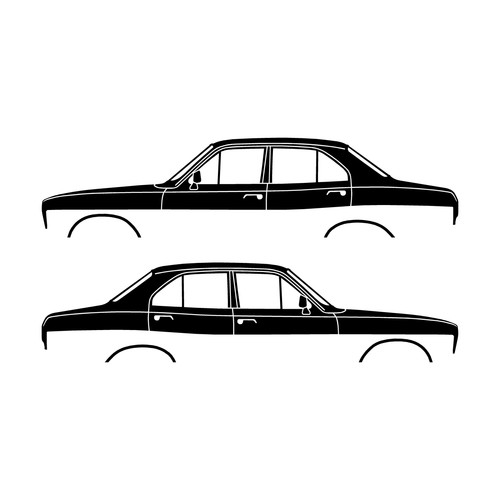 Set car decal - of, stickers