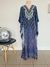 GIGI BEACH 100% SILK KAFTAN