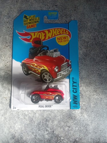 Pedal driver city hotwheels - city,
