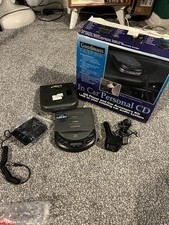 Goodmans GCD 48K personal CD player & car accessory kit - Tested Working