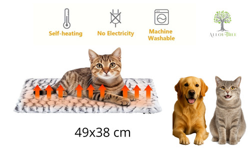 Self heating pet - heating, pads