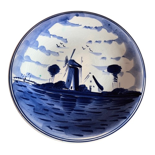 Vtg delft blue pottery - vtg,