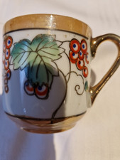 Vintage Klimax Pottery Handpainted Coffee Espresso Cup