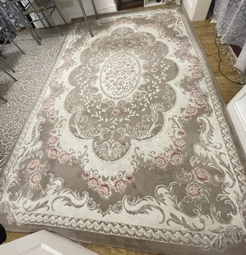 Vintage rug 8x9 ft large - vintage, rug,