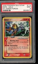 Entei Gold Star 113/115 PSA 9