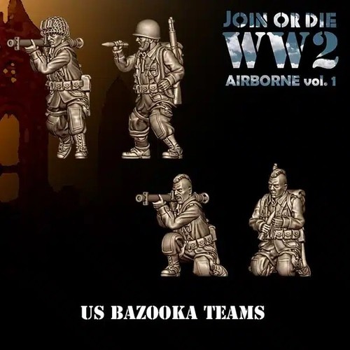 28mm ww2 airborne bazooka - 28mm,