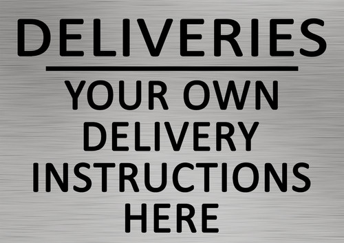 Personalised metal sign custom - metal,