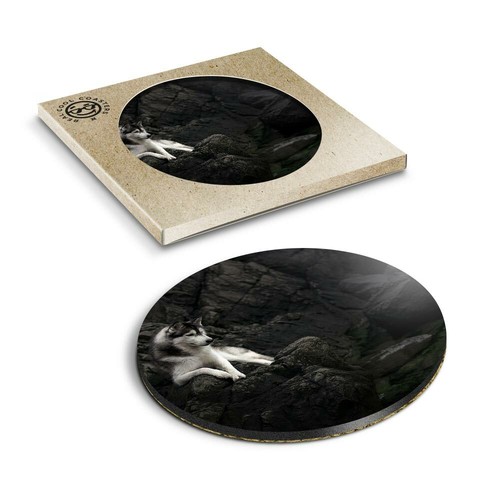 Boxed round coasters - x,