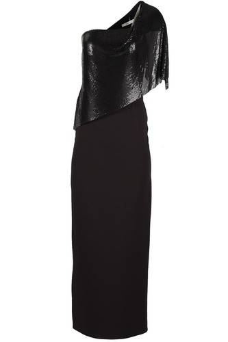 Safiyaa black chainmail - black,