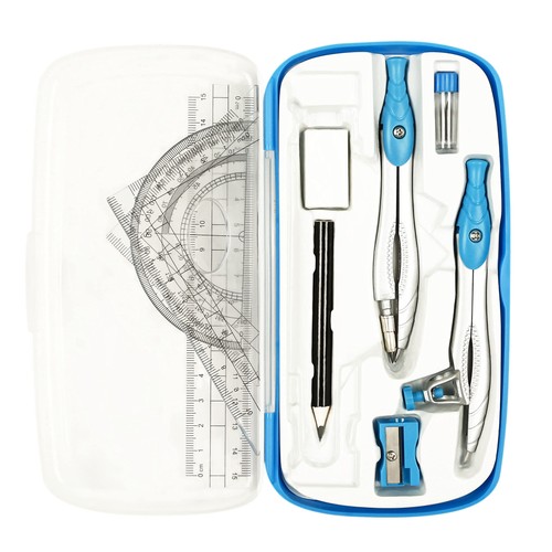 Geometry set pcs - pcs, protractor