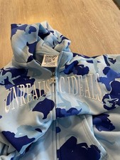 Named collective  Unrealisticideals Mens Hoodie Medium/large Two Blue