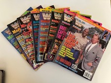 WWF WWE Magazine bundle x 8