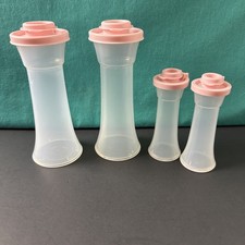 Tupperware Hourglass Salt and