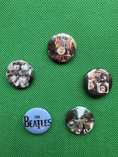 Set of 5 Badges - Beatles -