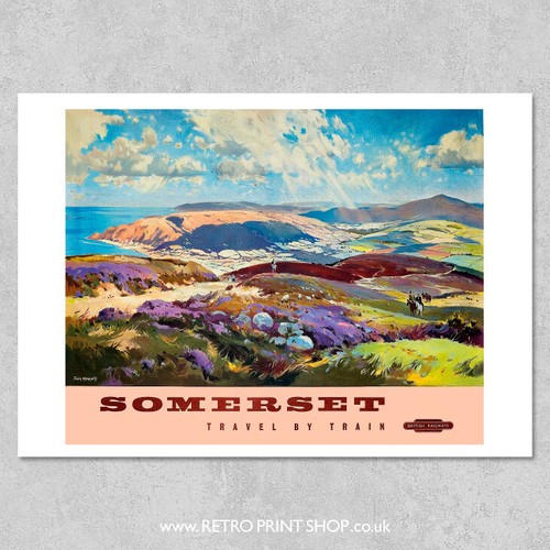 Somerset poster railway - somerset,