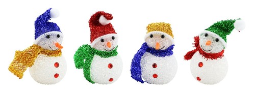 Snowman christmas tree - christmas,