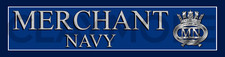 MERCHANT NAVY SHIP car sticker