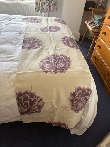 King size bed runner - bed, beige