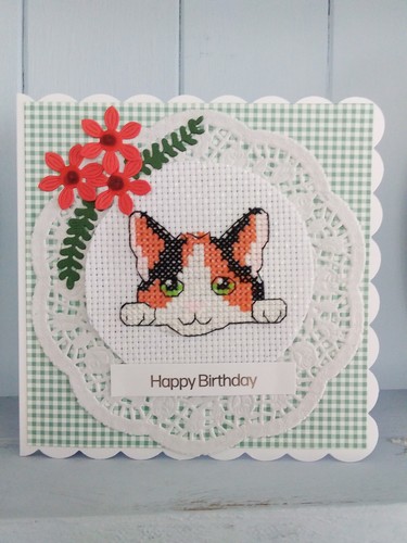 Completed cross stitch - completed,