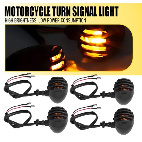 Motorcycle amber turn signal - amber,