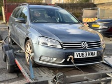 Vw Passat B7 5 Door Estate 2010-2014 BUMPER (FRONT) Grey Lk7x 