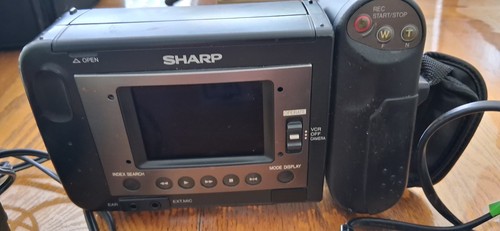 Vintage sharp e37h viewcam - vl-e37h,