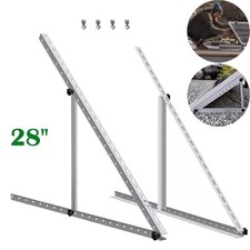 Solar Panel Brackets Adjustable Angle Mounting Frame Shed Boat Ground Mount UK