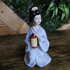 Antique Seizan Geisha figurine