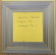 Tattered Lace, Massive Squares Die Set   Free P&P