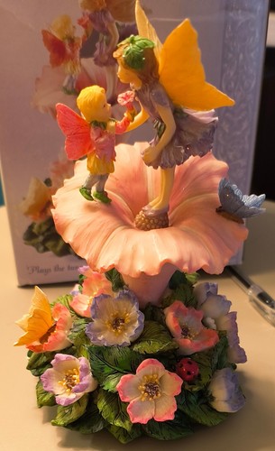 Fairy shelf sitter - shelf, music