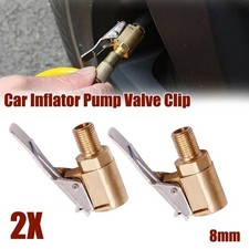2x Universal Copper Tyre Valve