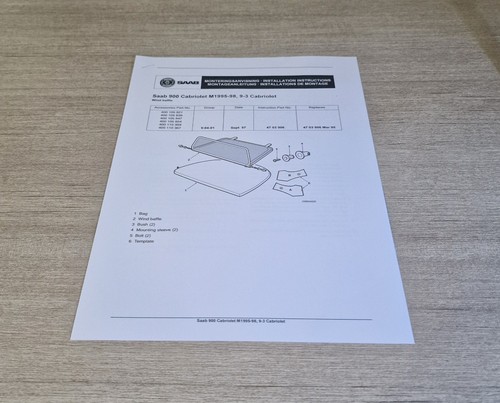 Genuine saab 900 - genuine,
