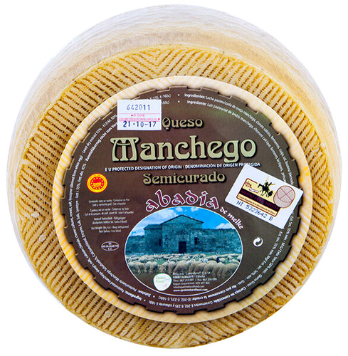 Semi cured manchego cheese - cheese, la