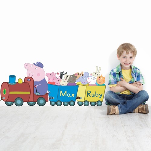 Personalised peppa friends - peppa,
