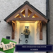 Solid oak porch kit front - kit,,
