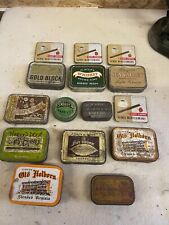 collectable old tobacco tins