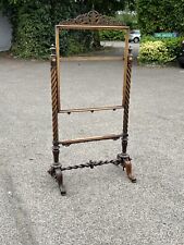 Antique  Mahogany Embroidery/ Tapestry Stand