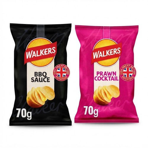 70g pack walkers crisps - x, 18