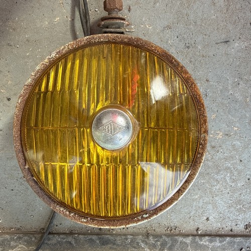 Vintage miller fog spot - miller, lamp