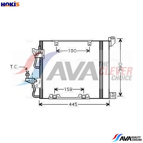 Condenser air conditioning - air,