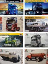 Italeri 1/24 Trucks Trailers Truck Trailer New Plastic Model Kit 1 24 Mr Models