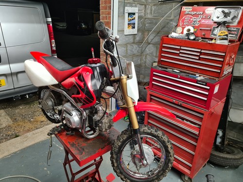 Honda crf replica sky - crf, replica.