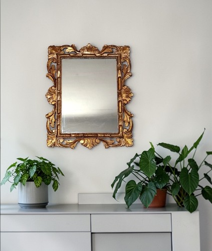 Antique rebate frame 38x28 - , to