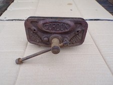 Old Vintage Gordon Bench Vice Woodwork 6" Wide 4.5" Open