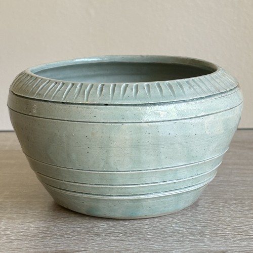 Vintage studio pottery celadon - studio,