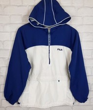 VINTAGE RETRO 90s FILA SPORTS BOLD TRACKSUIT TOP JACKET COAT ATHLETIC SPORT