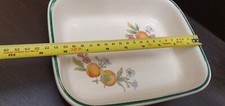 Cloverleaf Peaches & Cream Baking form Dinner Plates Bowls Jug
