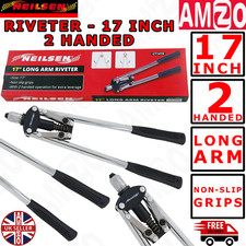 17" RIVET GUN LONG ARM HAND